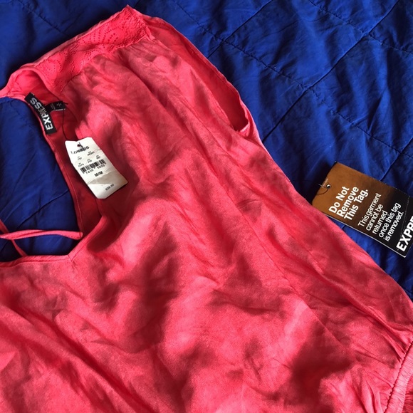 NWT Express coral pink mini/tunic - Picture 3 of 4